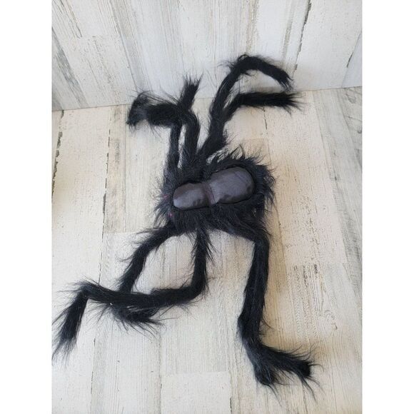 Large fuzzy tarantula spider Halloween scary pop decor - Picture 12 of 14